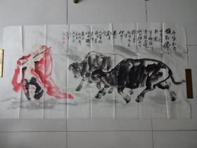 何奕兴,男,1962年生于广西阳朔,从艺20多年，自幼酷爱书画，通临芥子园画谱，致力于写意花鸟、人物、动物、书法等的创作与研究。现为华厦文化艺术研究会会员、理事。作品保真