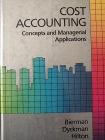 COST
ACCOUNTING
Concepts and Managerial
Applications