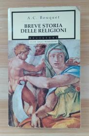 意大利语原版书  Breve storia delle religioni  Alan C. Bouquet (Autore), M. Cenerini (Traduttore)