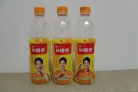 2016统一鲜橙多450ml宋仲基代言瓶子3款