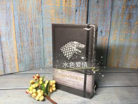 权力的游戏史塔克家族仿皮原版笔记本Game of Thrones House Stark