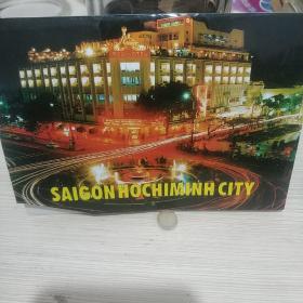 越南明信片 SAIGON HOCHIMINH CITY(胡志明市）全套10枚