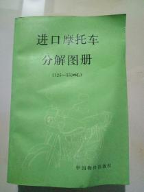 进口摩托车分解图册:125～350ml