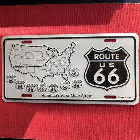 ROUTE 66 （纪念品车牌）