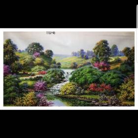 朝鲜油画  革哲作品 163×97cm