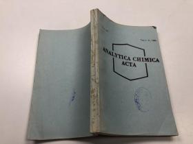 ANALYTICA CHIMICA ACTA（英文）纳利蒂卡 奇米卡学报19863月31号