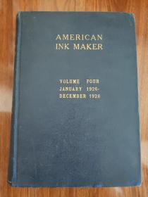 AMERICAN INK MAKER(VOLUME FOUR JANUARY 1926-DECEMBER 1926)