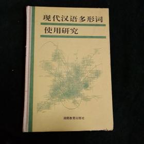 现代汉语多形词使用研究