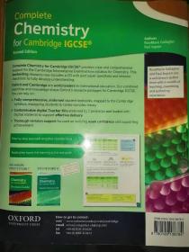 Complete Chemistry for Cambridge IGCSE Second Edition  配光盘