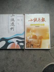 小说月刊  小说月报2本合售如图