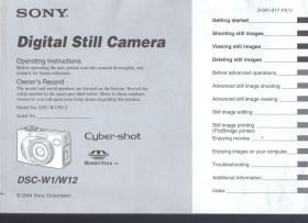 SONY Digital still camera