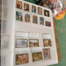 邮票册（匈牙利）一本 内约370张左右