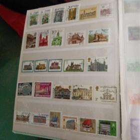 邮票册（匈牙利）一本 内约370张左右