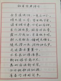 世界名人名言硬笔行书字帖