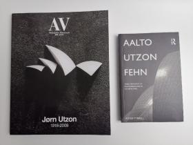 Jorn.Utzon  约翰.伍重建筑 作品专辑+Jorn.Utzon理论  2本合售