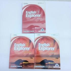 English Explorer 1（3本合售、书名看图）3本都有光盘