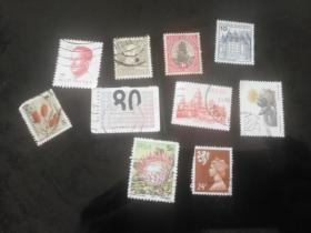 外国小邮票 10枚 合售 22