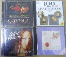 CLASSICAL MOMENTS CELTIC WOMAN 100 CLASSICES GOLDEN MEMORY 束芝版 首版 旧版 港版 原版 绝版 CD