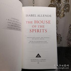 【现货】The House of the Spirits 幽灵之家 Isabel Allende 伊莎贝尔·阿连德 everyman's library 人人文库 英文原版 布面封皮琐线装订 丝带标记 内页无酸纸可以保存几百年不泛黄