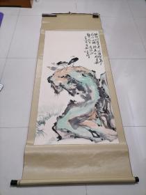 著名画家，中美协会员，萧龙士得意门生<薛晓勇>画作一幅8.36平尺，保真。J11