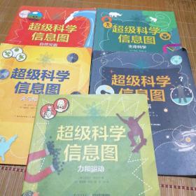 超级科学信息图：生命科学，力和运动，天气和气候，自然灾害，太阳系（五本合售）