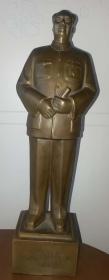 1993年刘开渠，程允贤创作伟大领袖毛主席全身铜像（高44厘米）