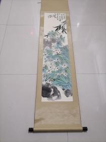 著名画家，萧龙士弟子<薛晓勇>画作一幅4.22平尺，保真。H1