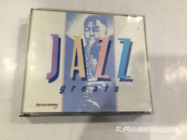 jazz greats 爵士碟片共2张带盒