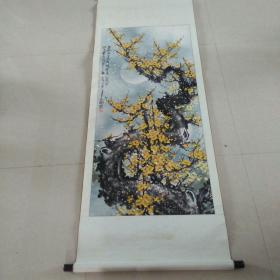 梅花！委托急售！自鉴，花鸟画自身感慨 纯手绘135*67