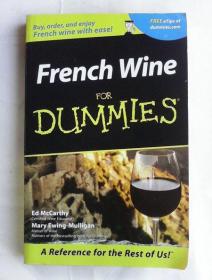 French Wine For Dummies      英文原版
