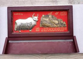 西藏布达拉宫牦牛摆件