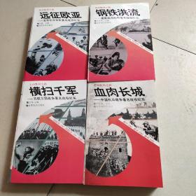 二世战纪实丛书走向胜利之路:《横扫千军》《血肉长城》《钢铁洪流》《远征欧亚》