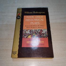 SHAKESPEARE FOUR GREAT HISTORICAL PLAYS