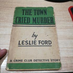 THE  TOWN  CRIED  MURDER   无路可逃 英文原版