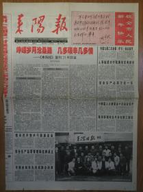 耒阳报2003年12月31日停刊号对开四版全