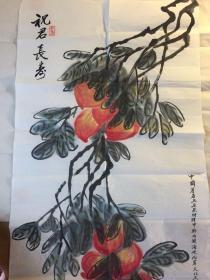 杜威 水墨画作（中国著名书画家特聘中韩两国海峡两岸文化交流大使）