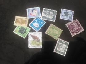外国小邮票 10枚 合售 47