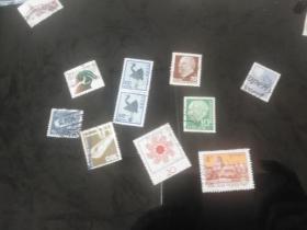 外国小邮票 10枚 合售 48
