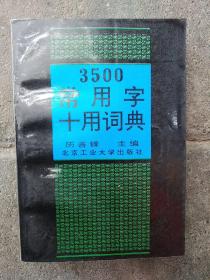 3500常用字十用词典