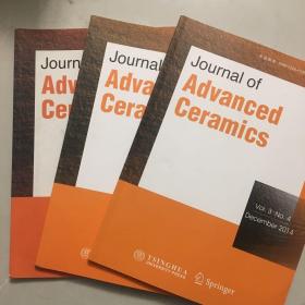 Journal of Advanced Ceramics（2014第3卷第2.3.4期）共3本