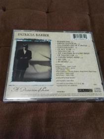 稀绝极品JAZZ女声PATRICIA BARBER  - A DISTOTION OF LOVE /派翠西亚芭芭拉 美银圈首版
