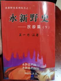 永新野史——民国篇（下）