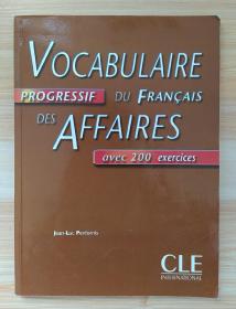 法文原版书 Vocabulaire progressif du français des affaires: avec 200 exercices  Jean-Luc Penfornis  (Author)