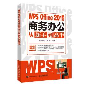 WPSOffice2019商务办公从新手到高手