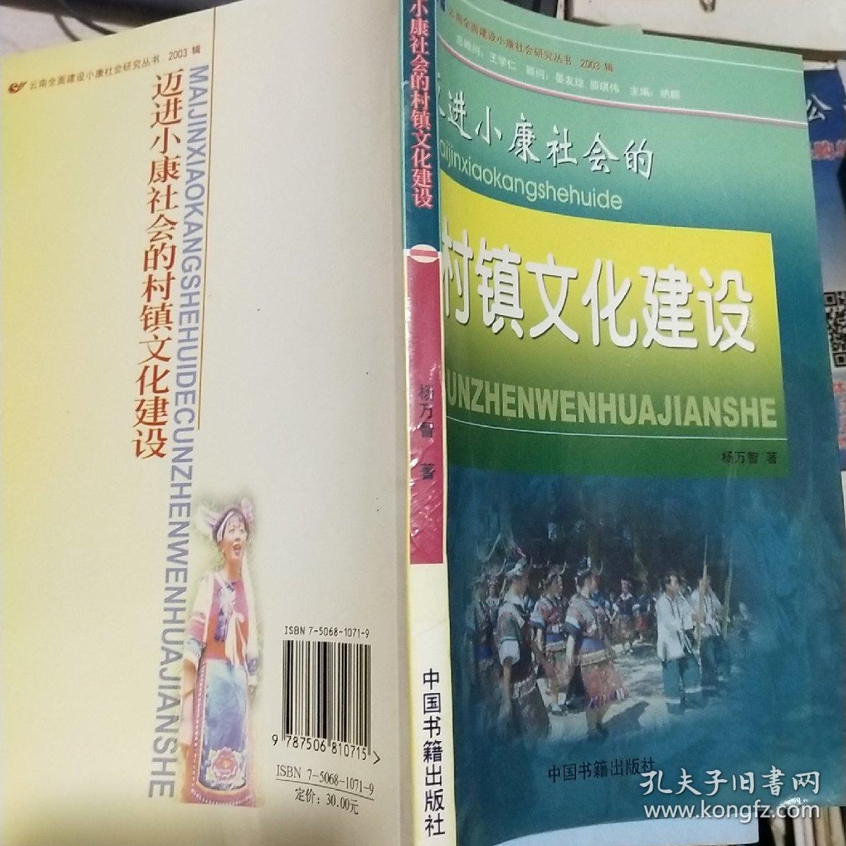 迈进小康社会的村镇文化建设