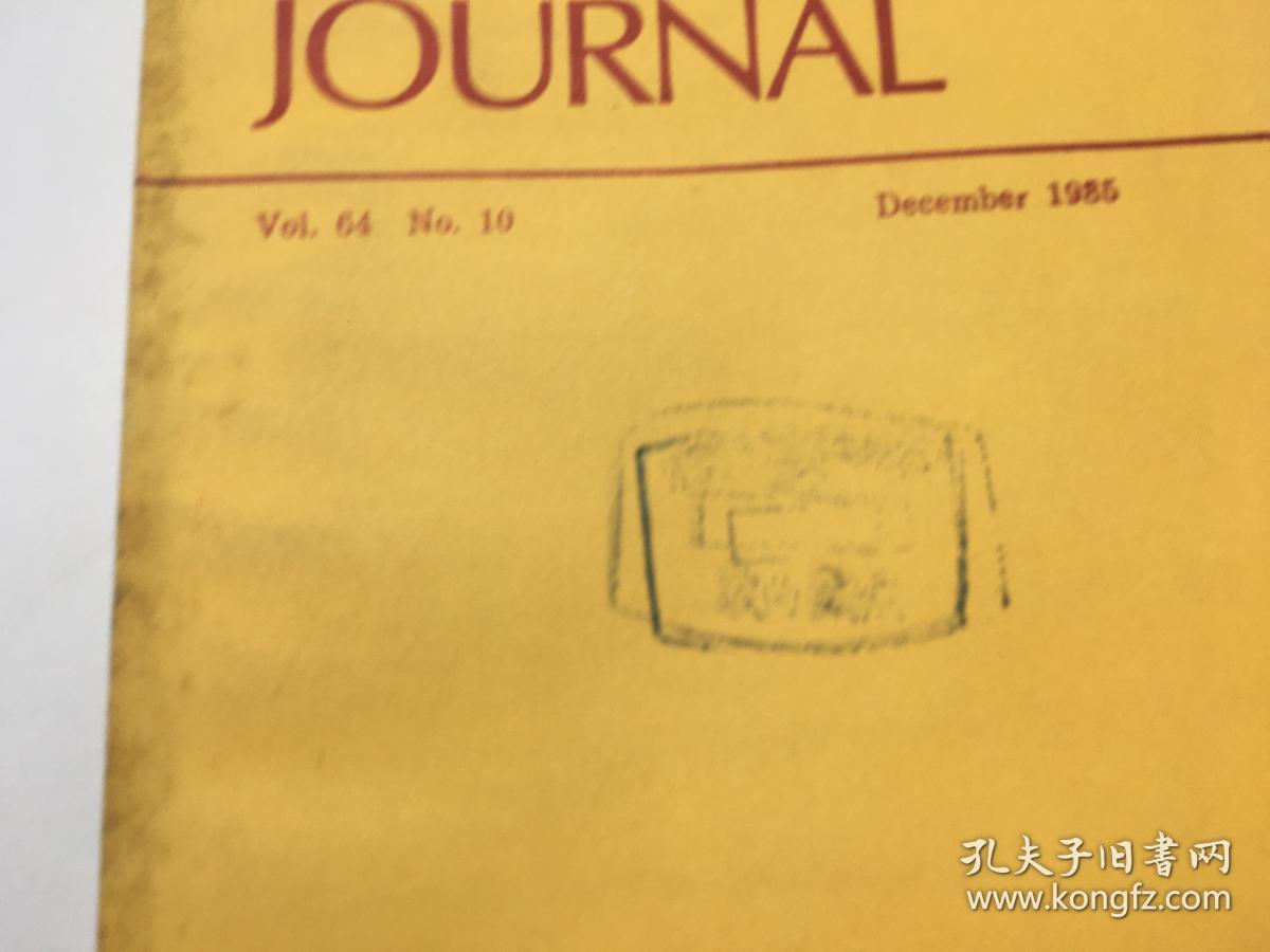 TECHNICAL JOURNAL 1985   8