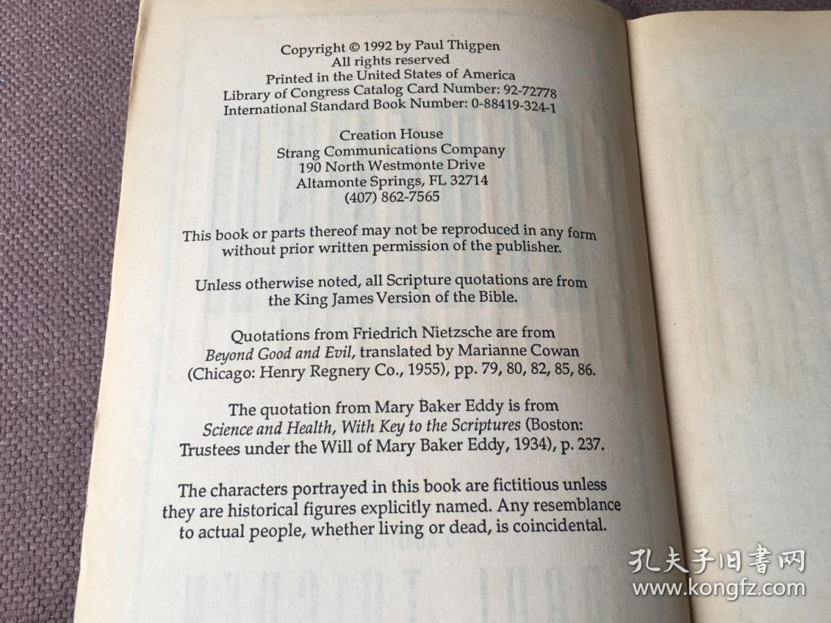 点击查看原图 Gehenna: A Novel (英语)