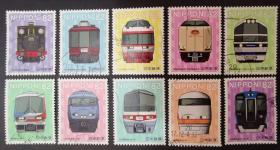 日本信销邮票 G151 2017年 维尼熊 和伙伴们 10全