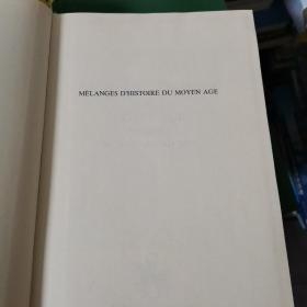 MLANGES D’HISTOIRE OFFERTS A FERDINAND LOT
