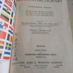 THE WINSTON DICTIONARY 温斯顿简化词典